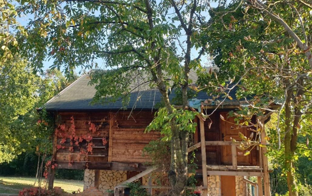 Log Cabin Belgrad Exterior foto