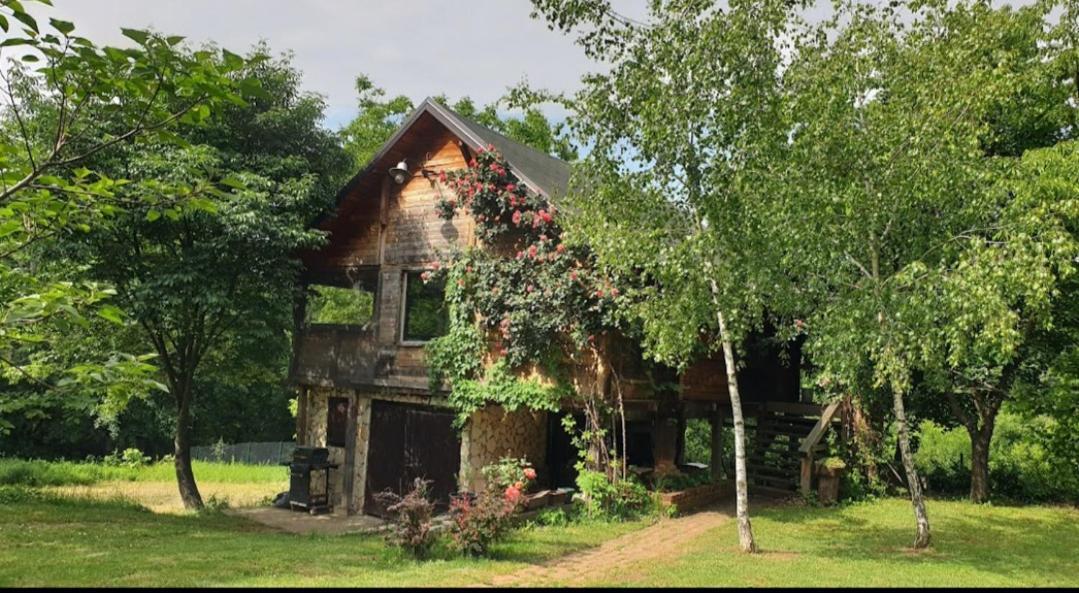 Log Cabin Belgrad Exterior foto