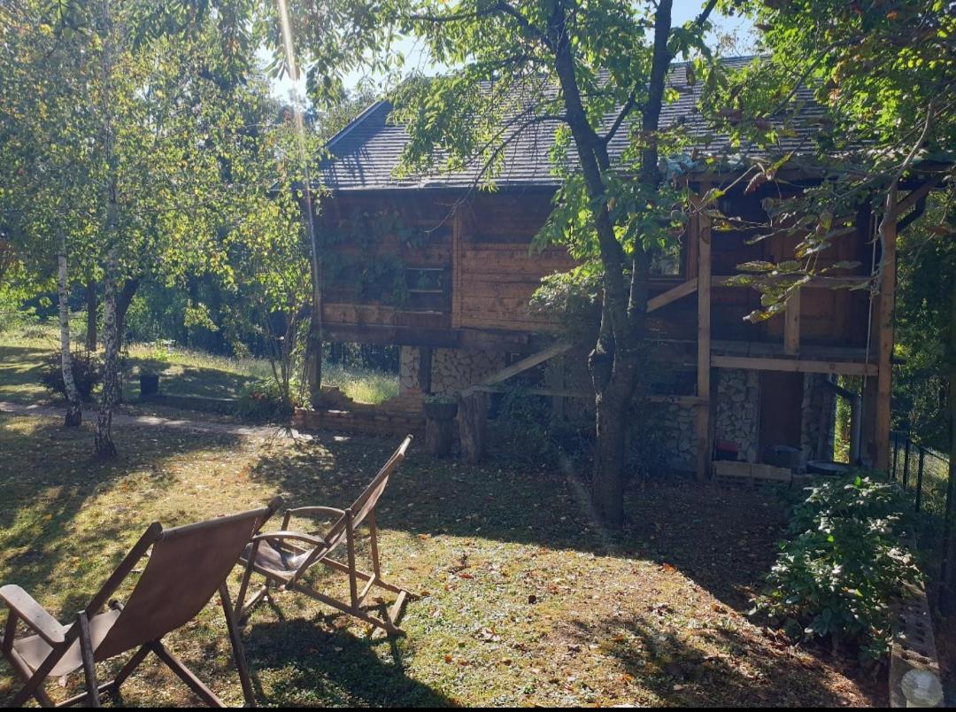 Log Cabin Belgrad Exterior foto