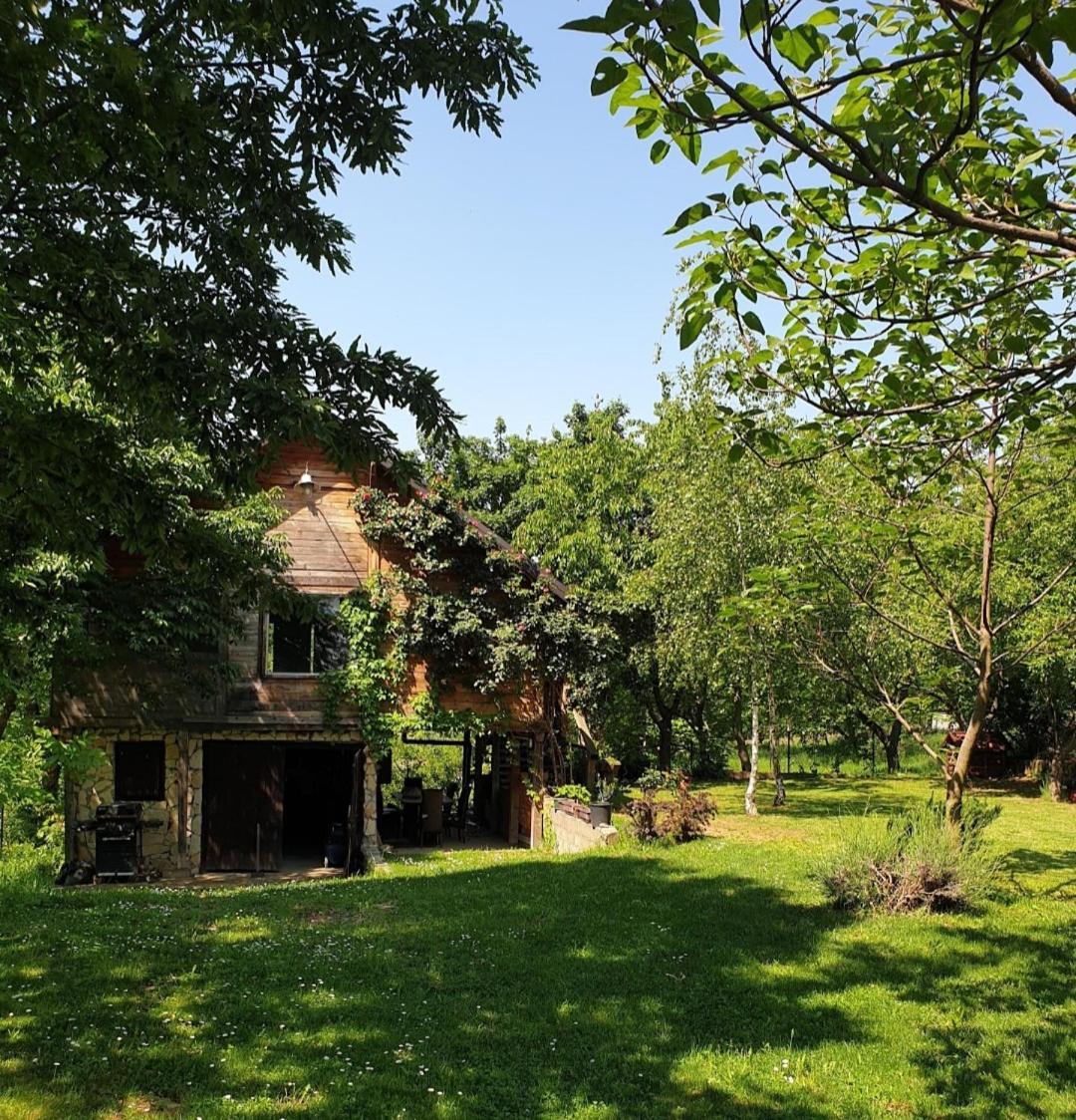 Log Cabin Belgrad Exterior foto