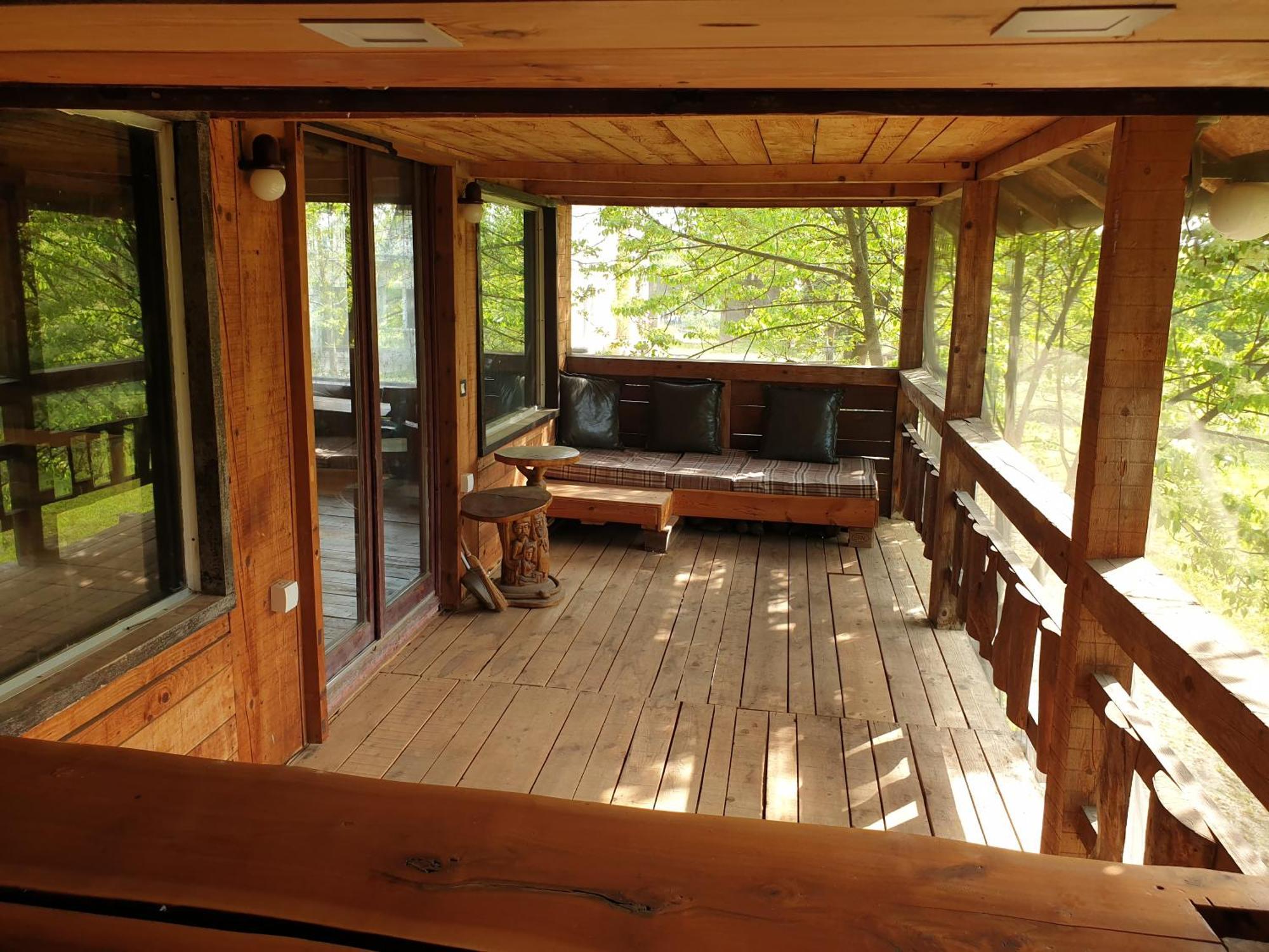 Log Cabin Belgrad Exterior foto