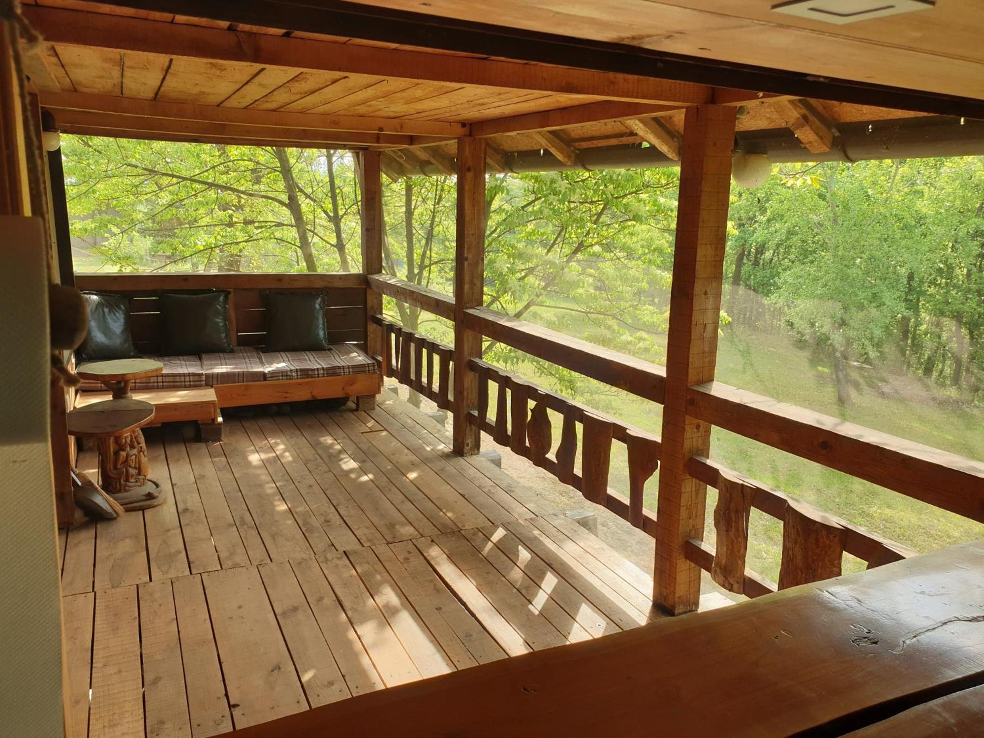 Log Cabin Belgrad Exterior foto